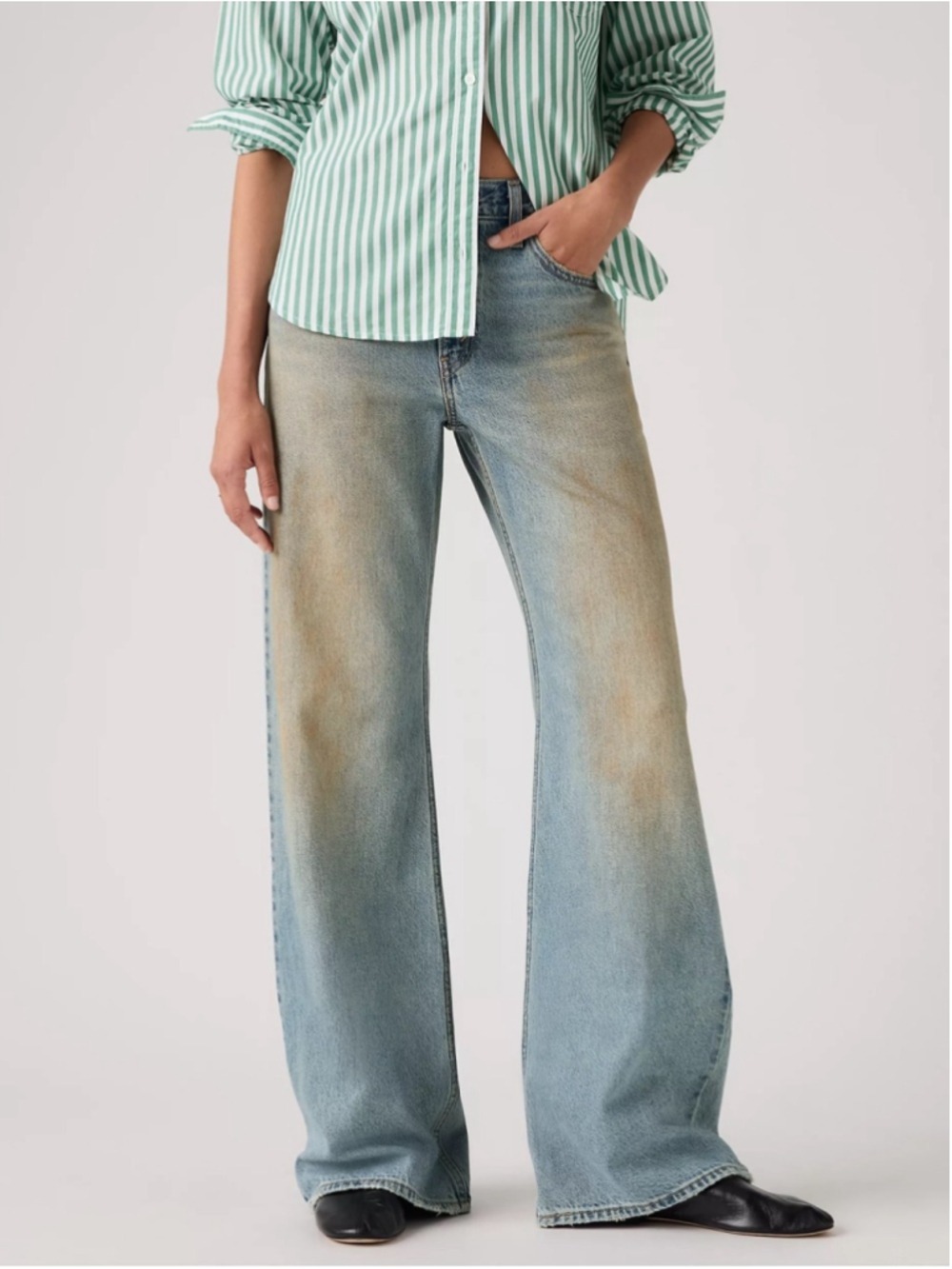 LEVI’S LOOSE BOOT WOMEN’S JEANS OFF ROADING Size 28